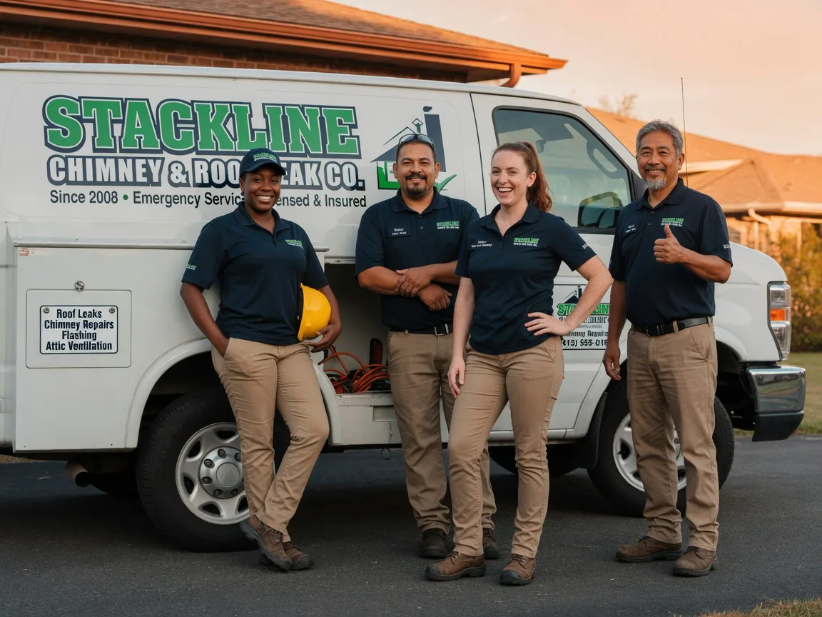 Chimney flashing repair company in Reeds, MO